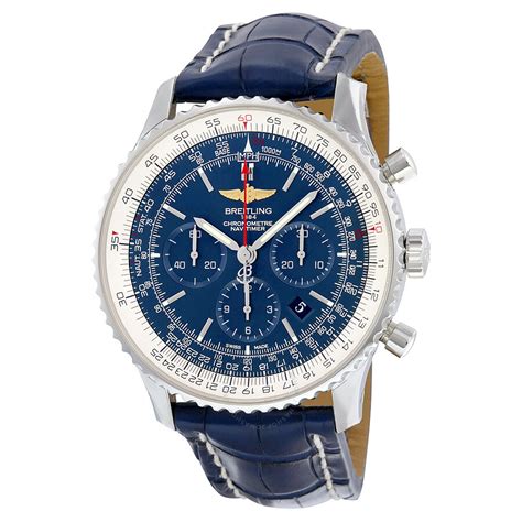 breitling old navitimer blue dial|Breitling Navitimer best price.